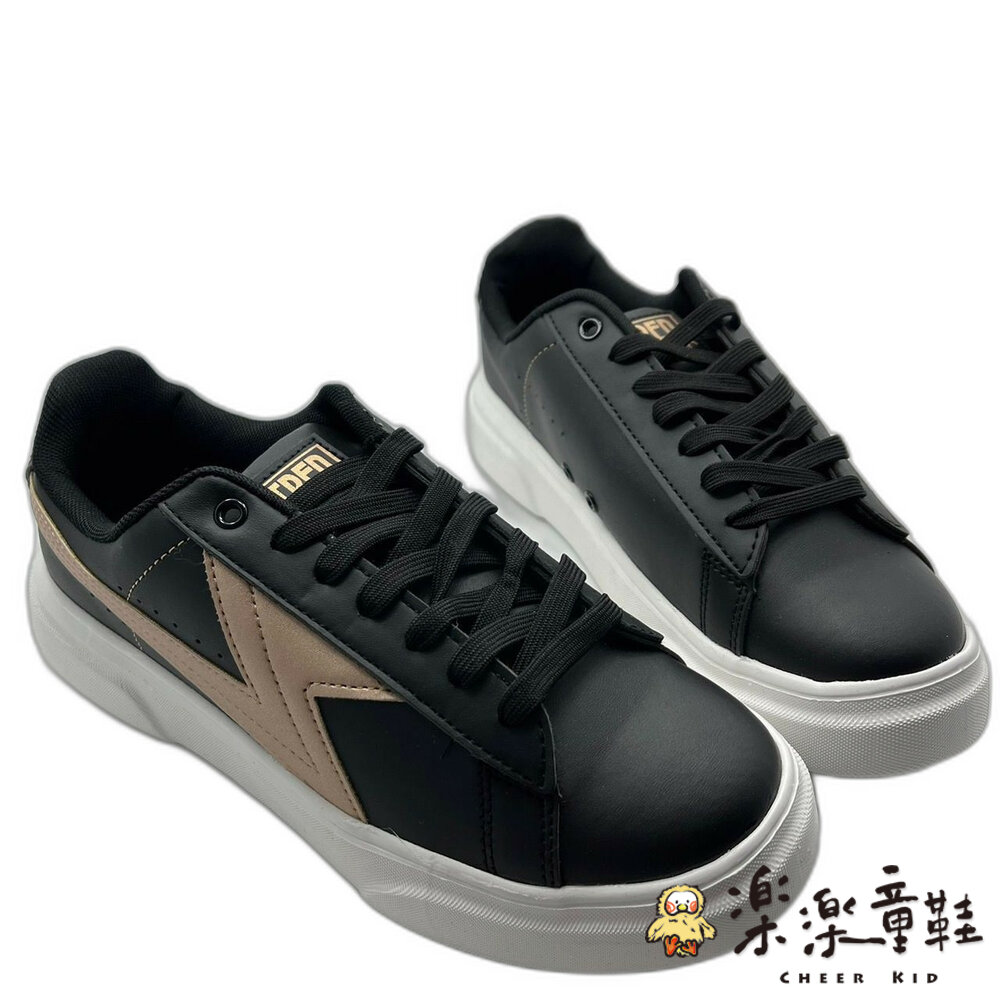 A011-1-台灣製ARNOR厚底休閒鞋-黑色