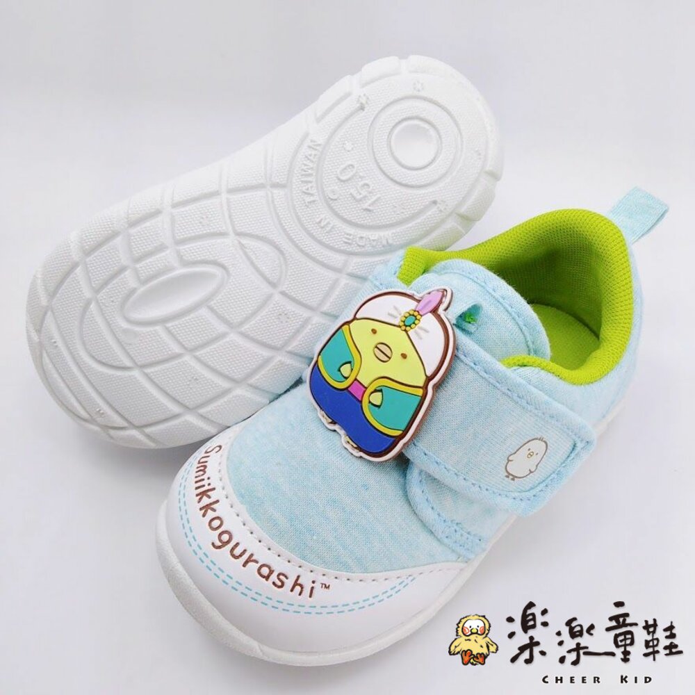 (出清不退不換)台灣製角落小夥伴寶寶鞋-藍色-圖片-4