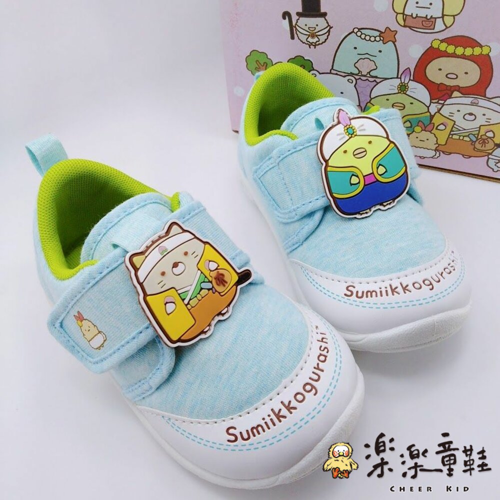 (出清不退不換)台灣製角落小夥伴寶寶鞋-藍色 封面照片