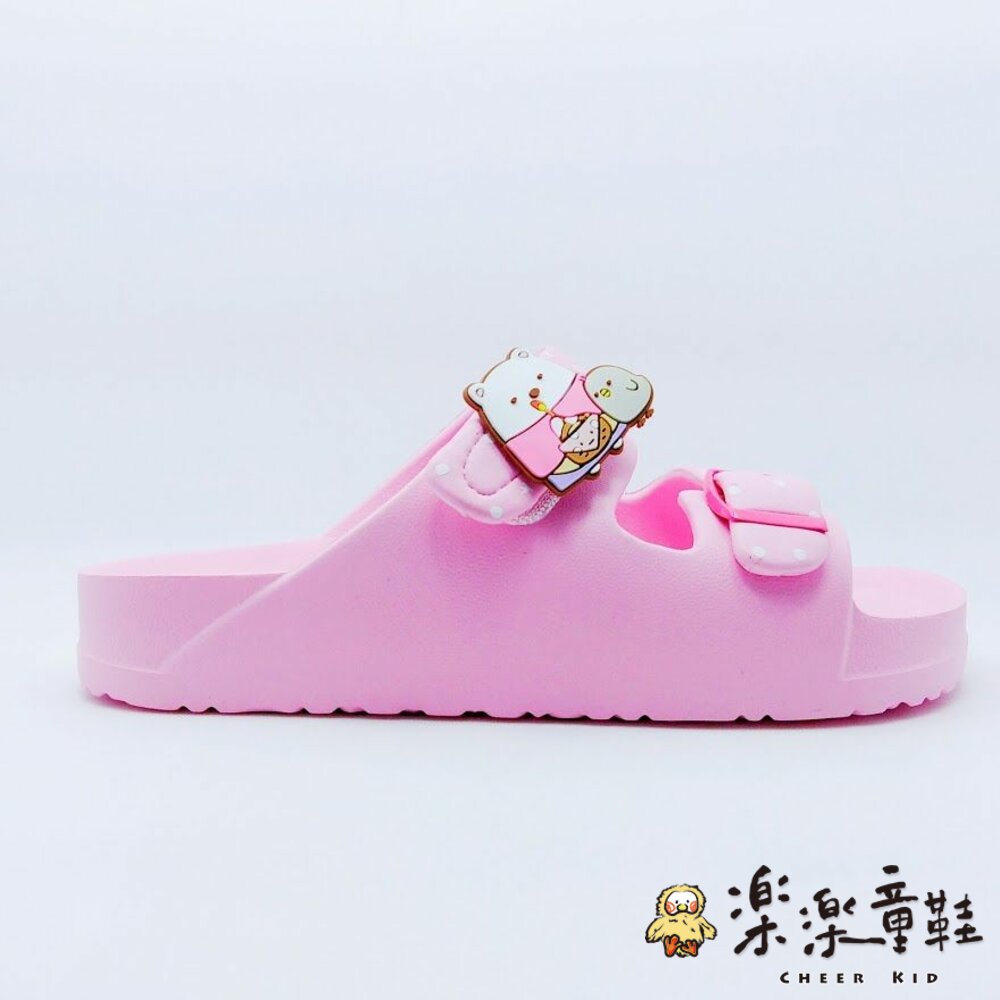 台灣製角落小夥伴勃肯拖鞋-粉色-圖片-5