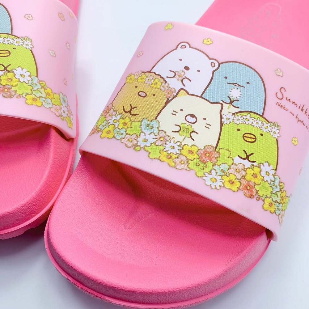 台灣製角落生物拖鞋-粉色