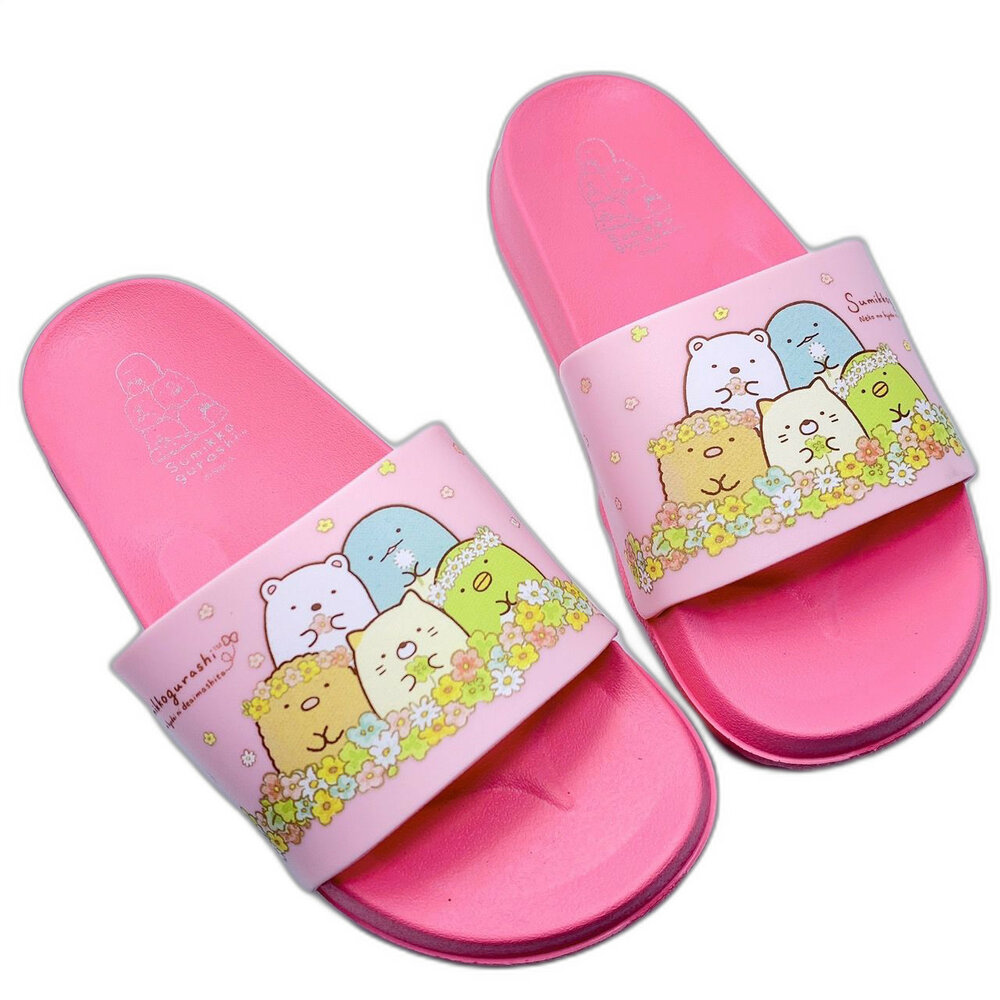 B028-台灣製角落生物拖鞋-粉色