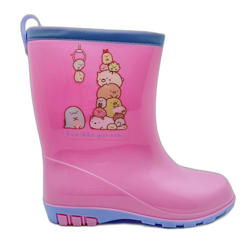 B030-台灣製角落生物雨鞋-粉色
