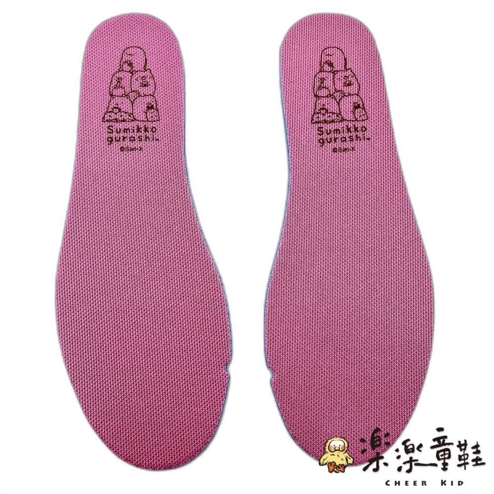 台灣製角落生物雨鞋-粉色-thumb