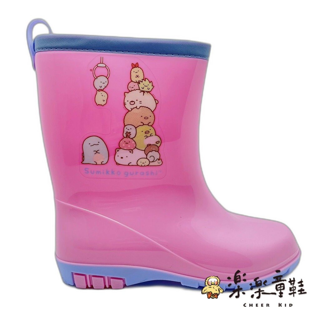 B030-台灣製角落生物雨鞋-粉色