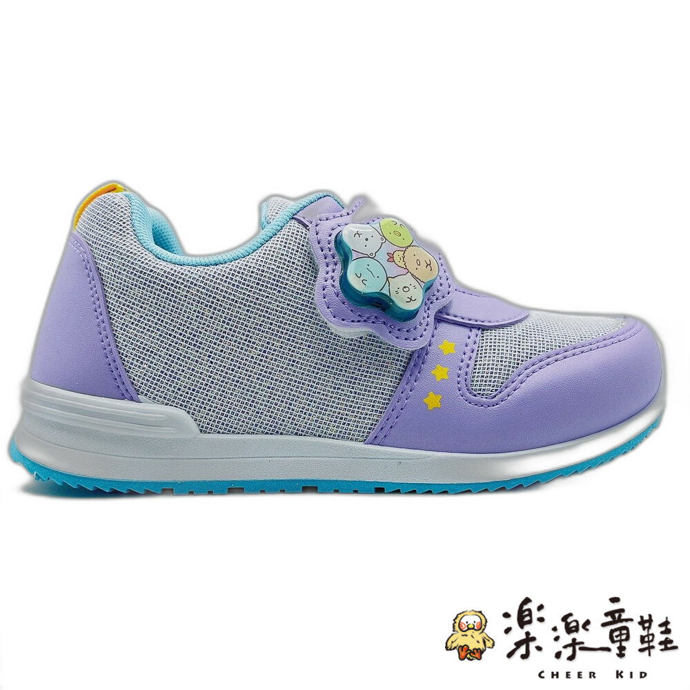 【限量特價!!】台灣製角落小夥伴運動燈鞋-紫色-圖片-3
