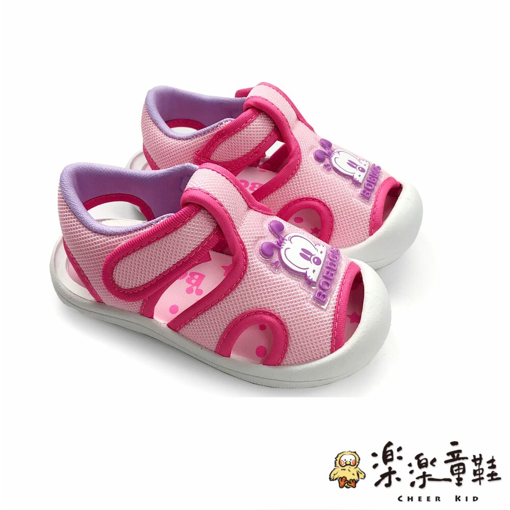 C025-台灣製護趾涼鞋-粉