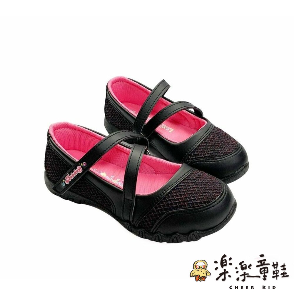 C028-1-台灣製繞帶休閒鞋-黑