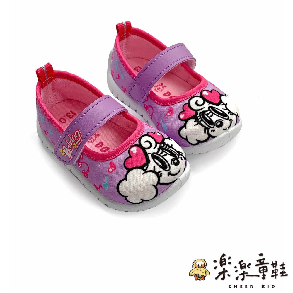 C038-台灣製現巴布豆娃娃鞋-紫色