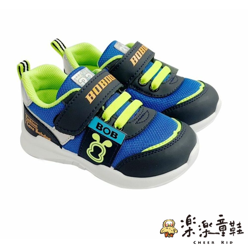 C100-1-台灣製巴布豆透氣運動鞋-藍色