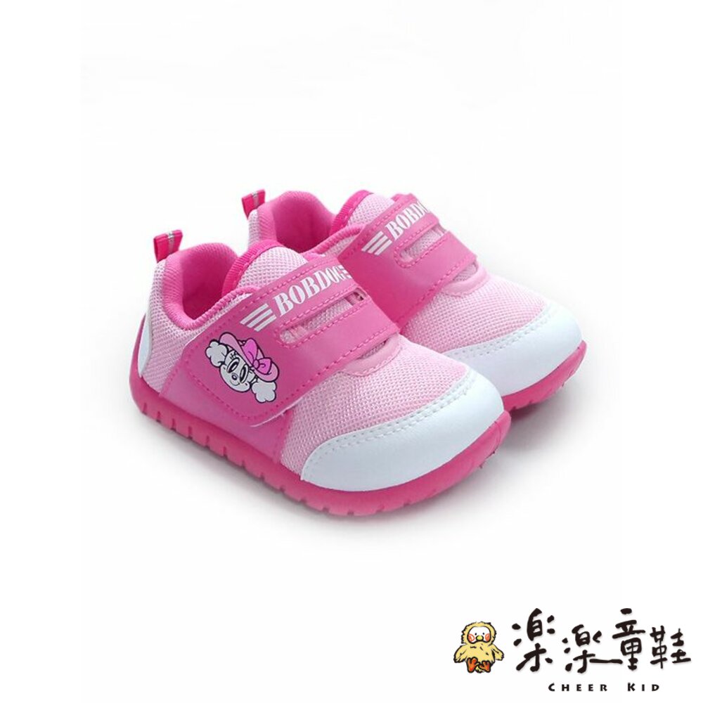 C106-1-台灣製巴布豆休閒鞋-粉色