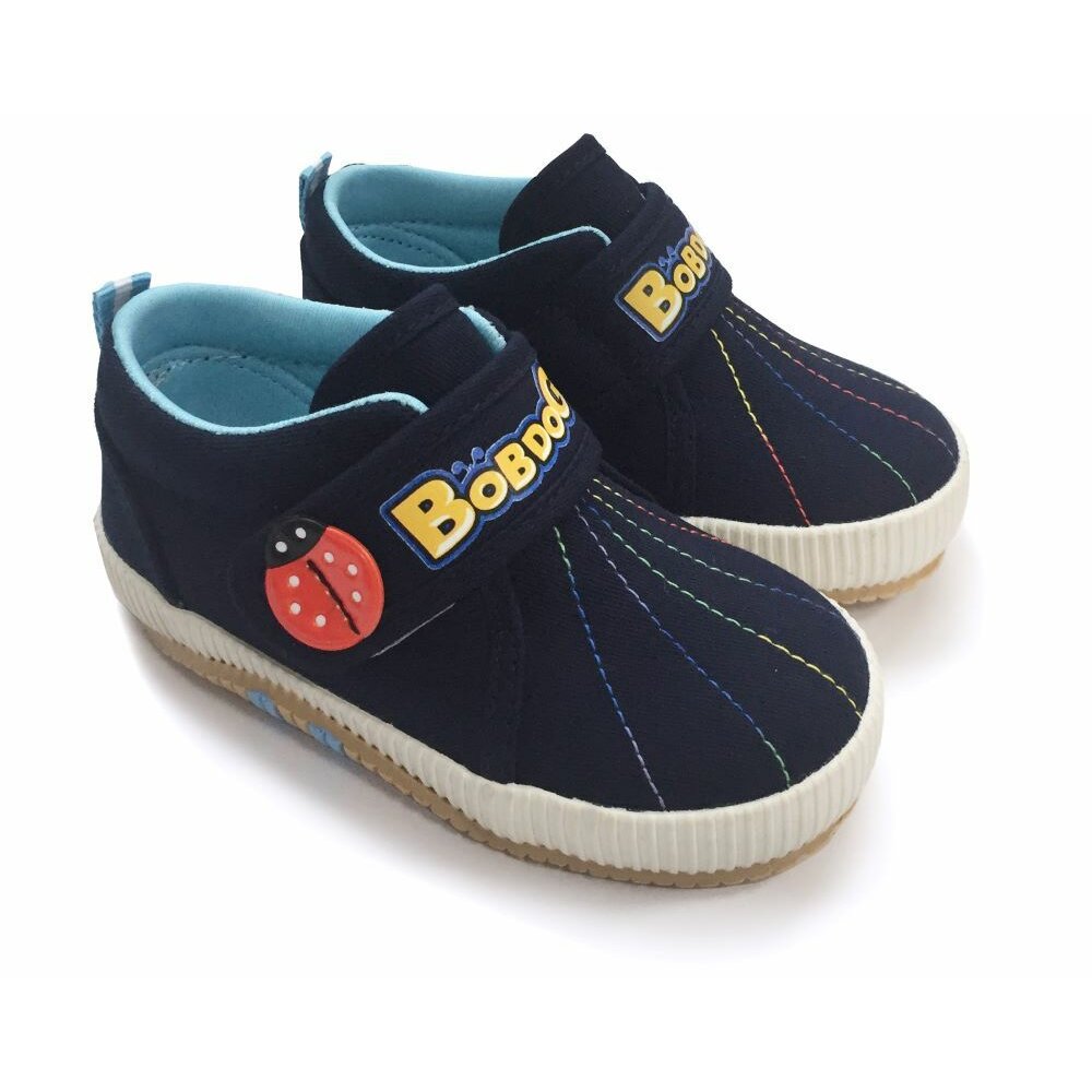 C108-台灣製巴布豆小童休閒鞋-藍色
