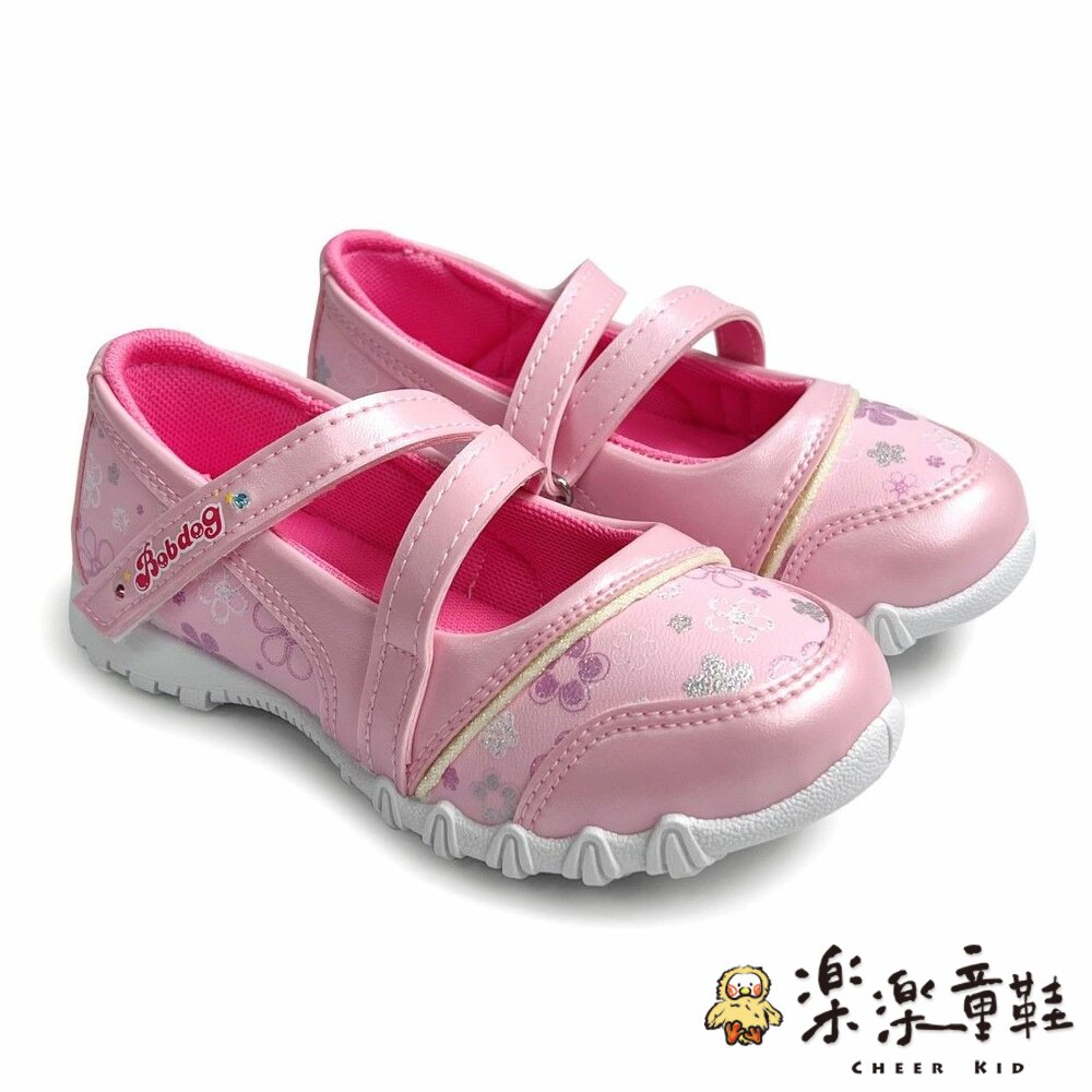 C117-2-台灣製氣質繞帶皮鞋-粉色