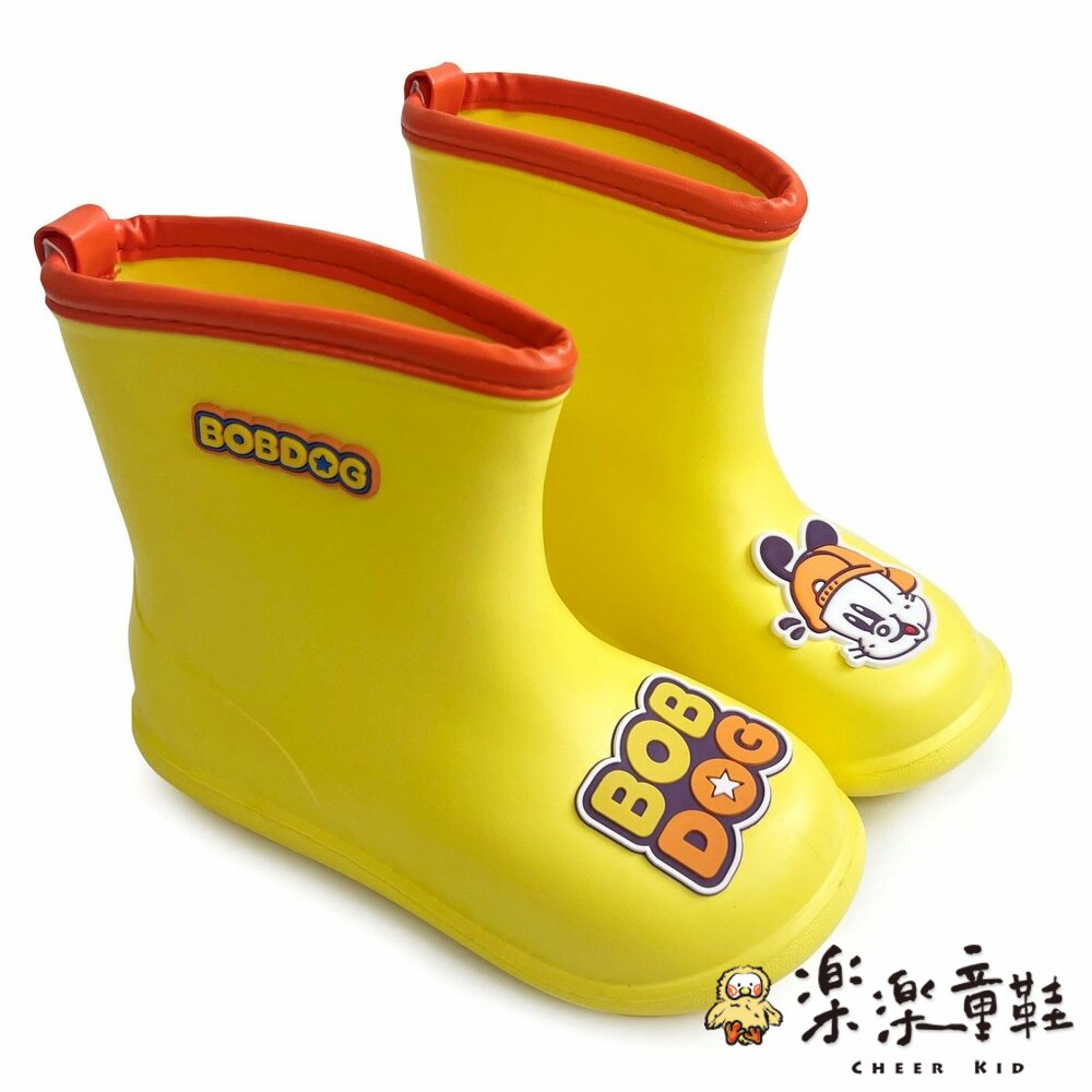 C125-2-可愛卡通雨鞋-黃色 另有粉色可選