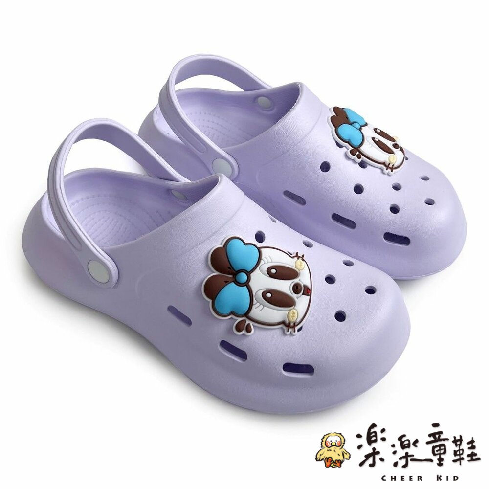 C133-2-可愛女大童防水涼拖鞋