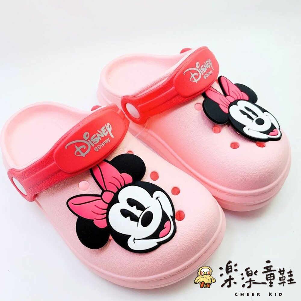 D061-【台灣製現貨】迪士尼 大臉米妮布希鞋