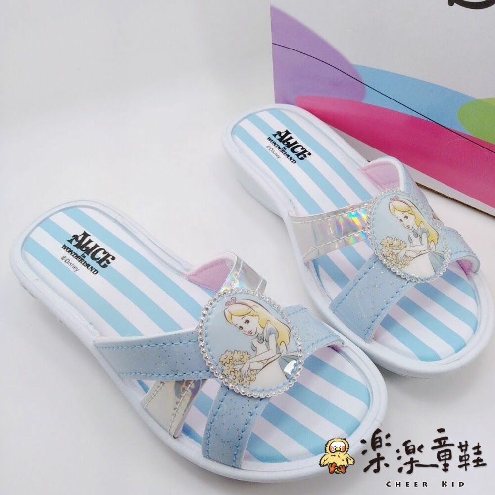 D093-台灣製迪士尼愛麗絲公主拖鞋