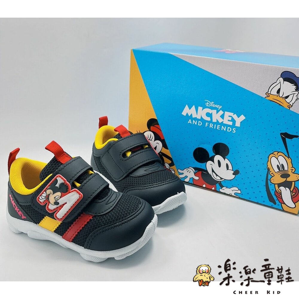 台灣製迪士尼休閒鞋-黑色-thumb