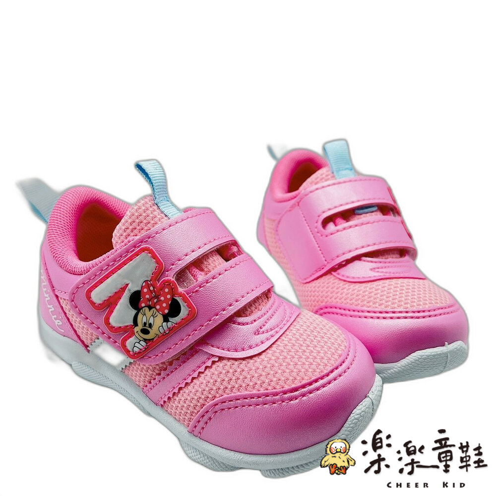 D097-2-台灣製迪士尼休閒鞋-粉色