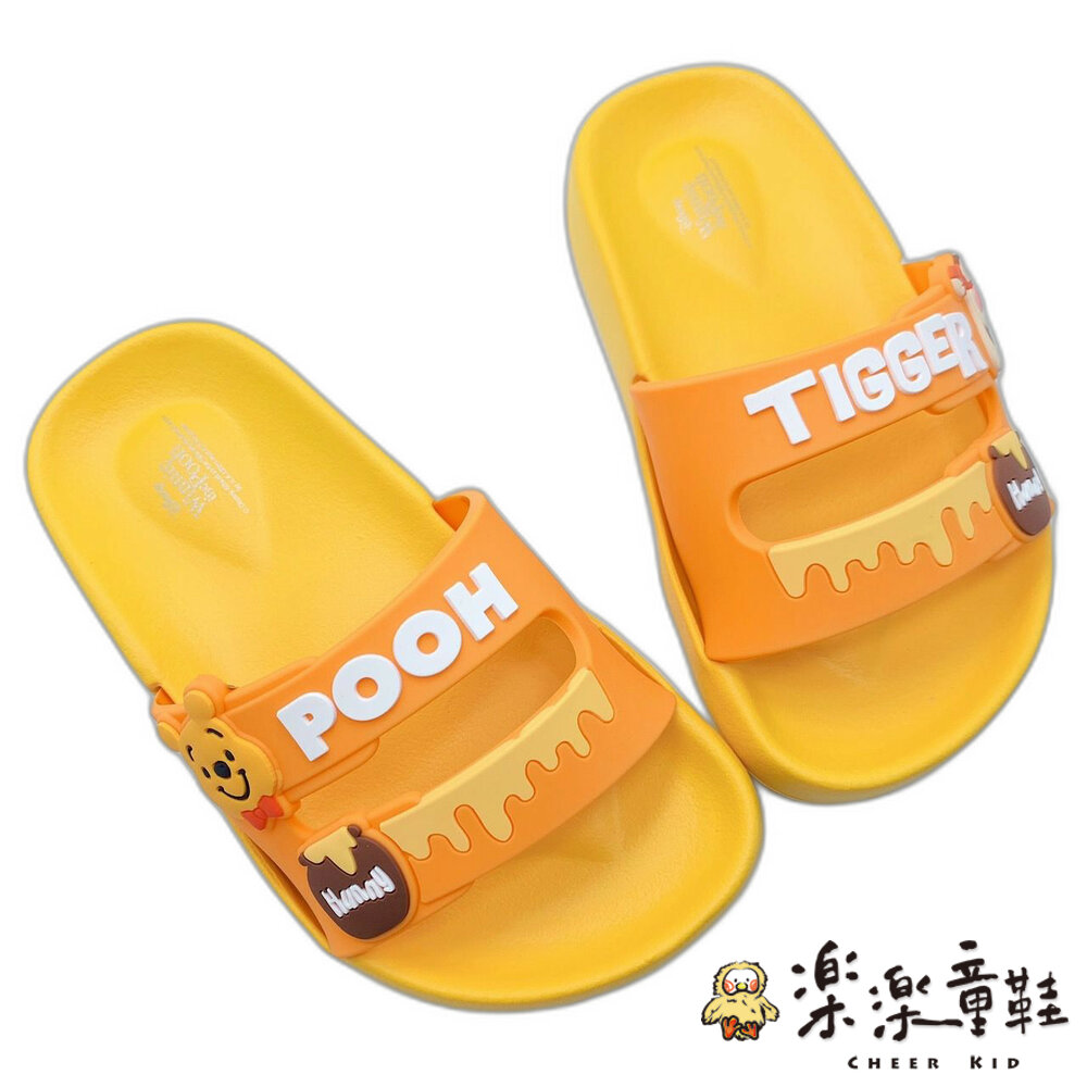 D103-2-台灣製迪士尼拖鞋-小熊維尼