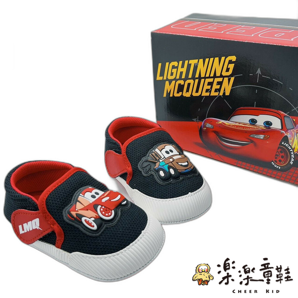 【出清不退不換】台灣製閃電麥坤不對稱造型寶寶鞋-thumb