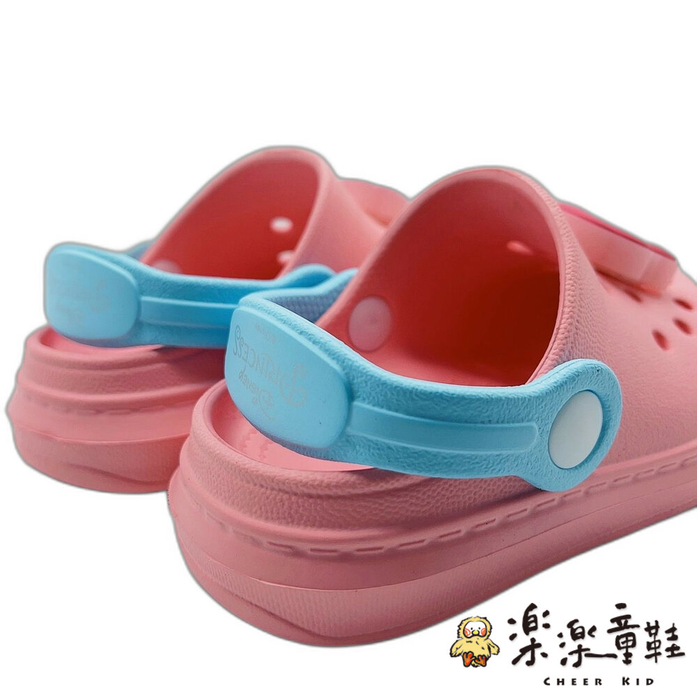台灣製迪士尼卡通電燈涼拖鞋-美人魚 另有奇奇蒂蒂-圖片-2