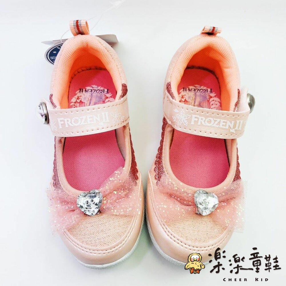 台灣製冰雪奇緣公主休閒鞋-水藍-圖片-1