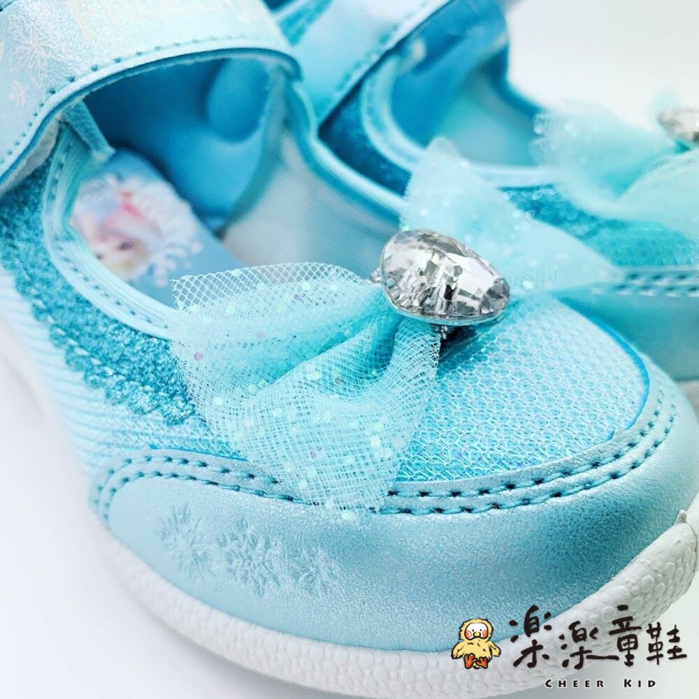 台灣製冰雪奇緣公主休閒鞋-水藍-圖片-3