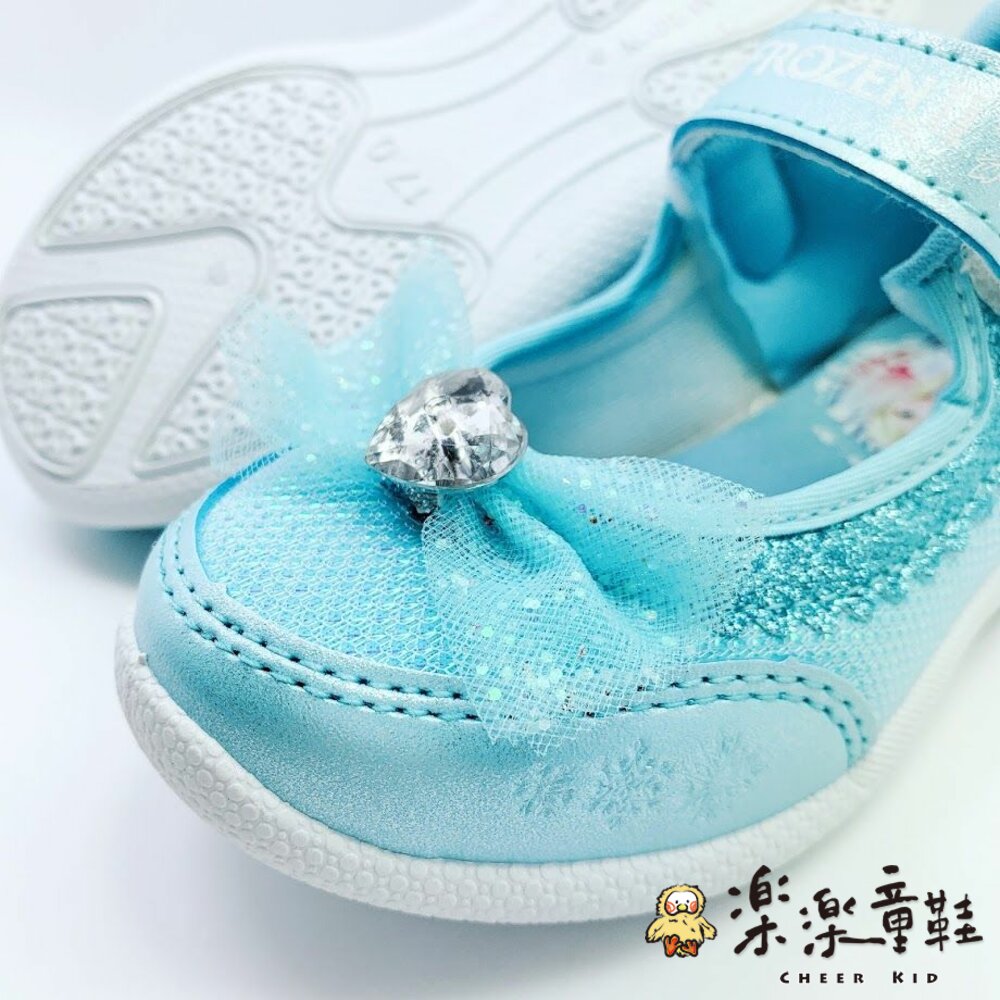 台灣製冰雪奇緣公主休閒鞋-水藍-圖片-4