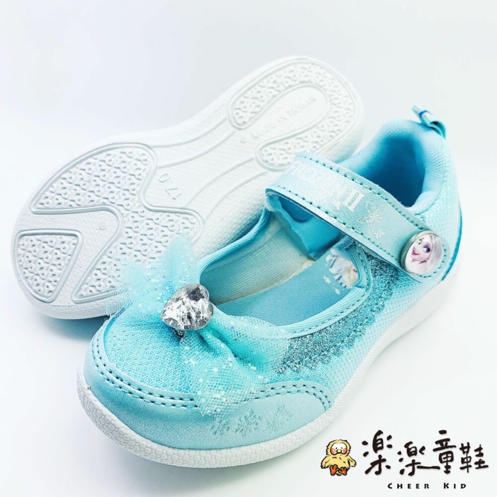 台灣製冰雪奇緣公主休閒鞋-水藍-圖片-7