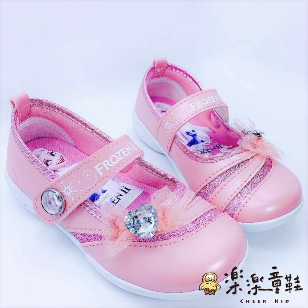 F046-台灣製冰雪奇緣公主鞋-粉色