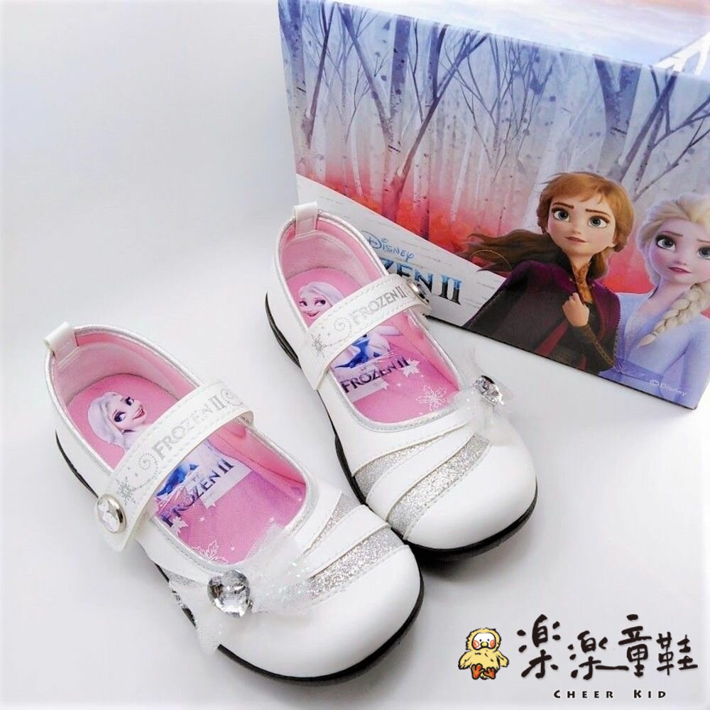 F047-台灣製冰雪奇緣公主鞋-白色