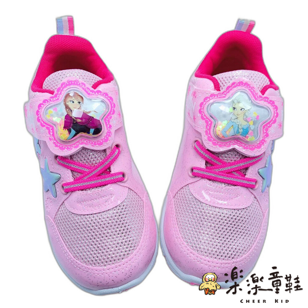 (出清不退不換)台灣製冰雪奇緣電燈運動鞋-圖片-1