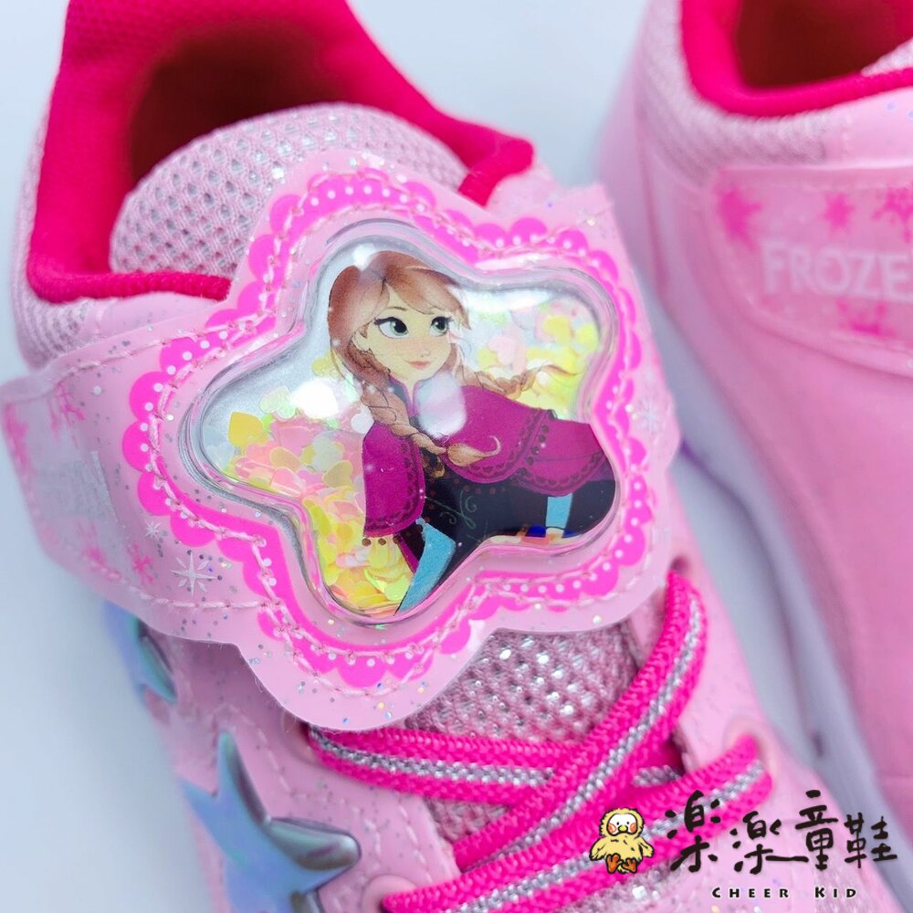 (出清不退不換)台灣製冰雪奇緣電燈運動鞋-圖片-6