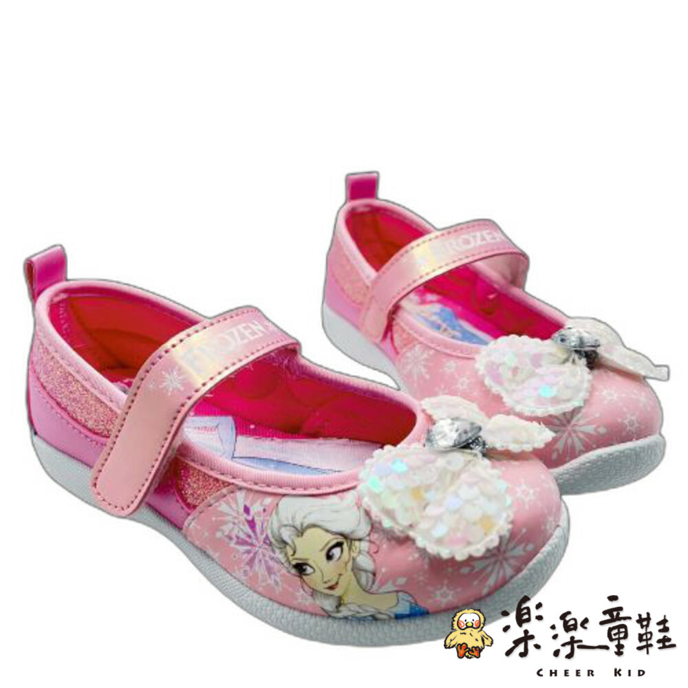 F084-台灣製冰雪奇緣休閒鞋-粉紅