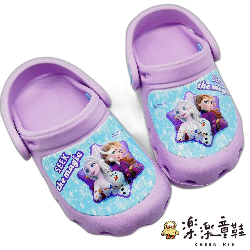 F088-1-台灣製冰雪奇緣布希鞋-紫色