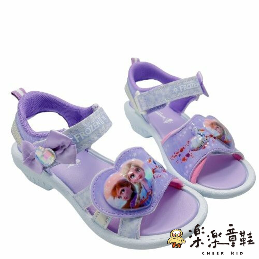 F091-台灣製冰雪奇緣電燈涼鞋