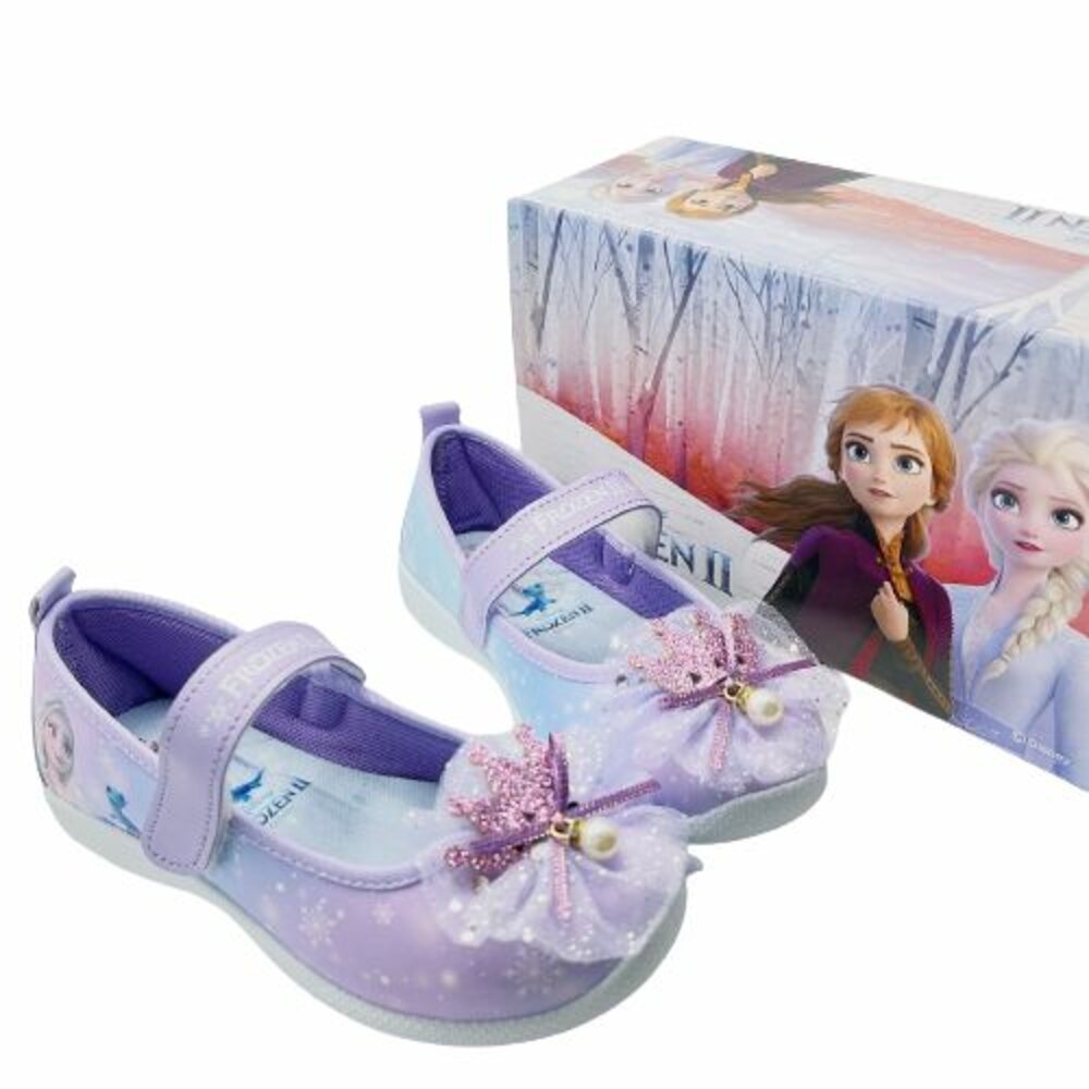 台灣製冰雪奇緣公主鞋-紫色
