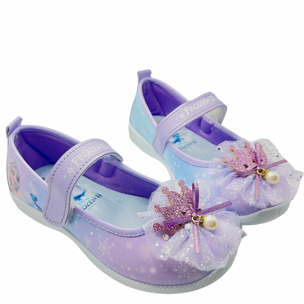 F100-台灣製冰雪奇緣公主鞋-紫色