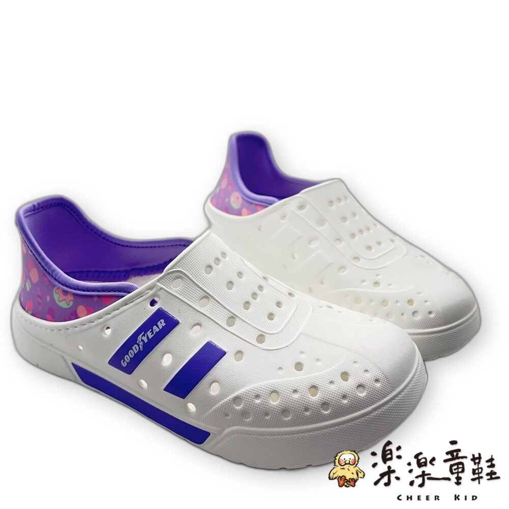 G064-2-台灣製女童輕量洞洞鞋