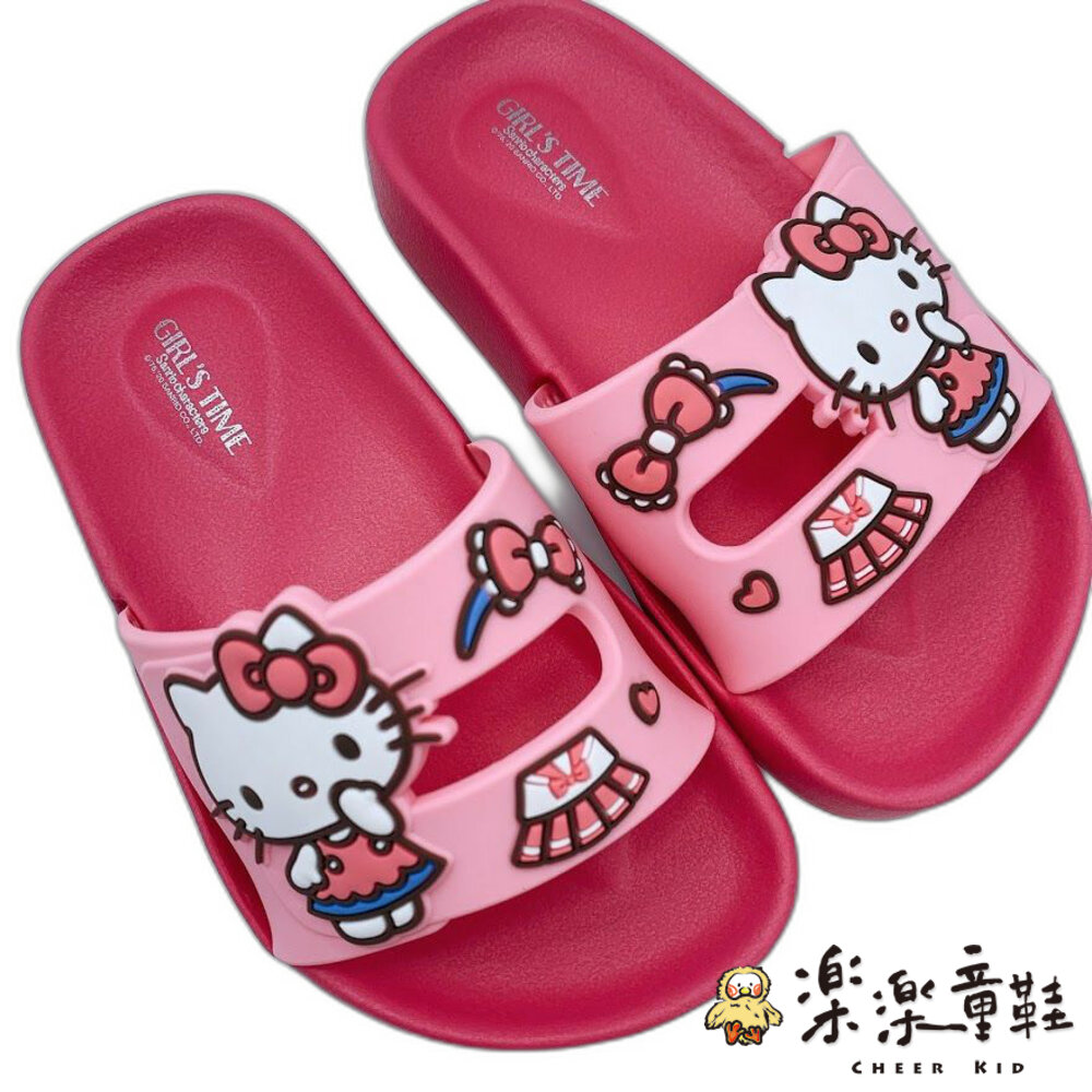 K008-1-台灣製三麗鷗拖鞋-Hello Kitty