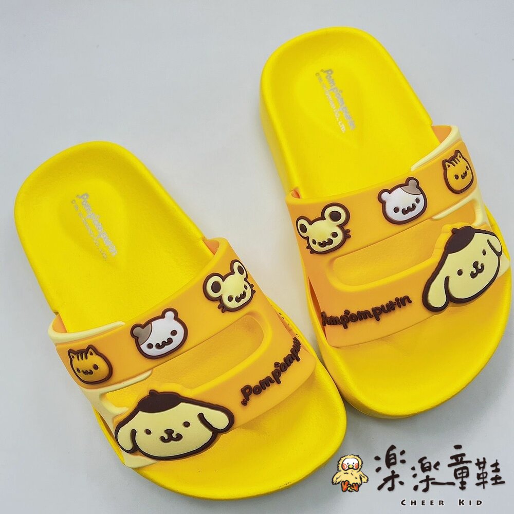 K008-6-台灣製三麗鷗拖鞋-布丁狗