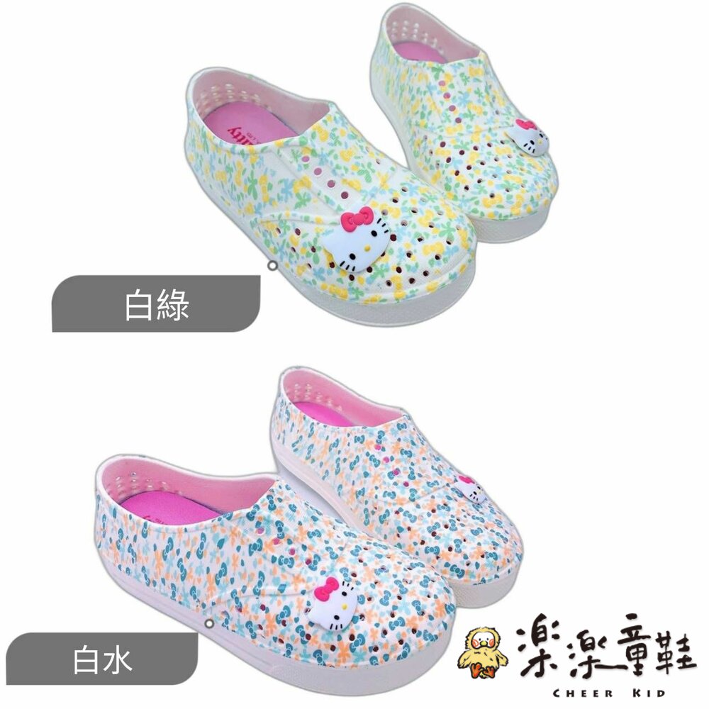 K013-台灣製Hello Kitty洞洞鞋