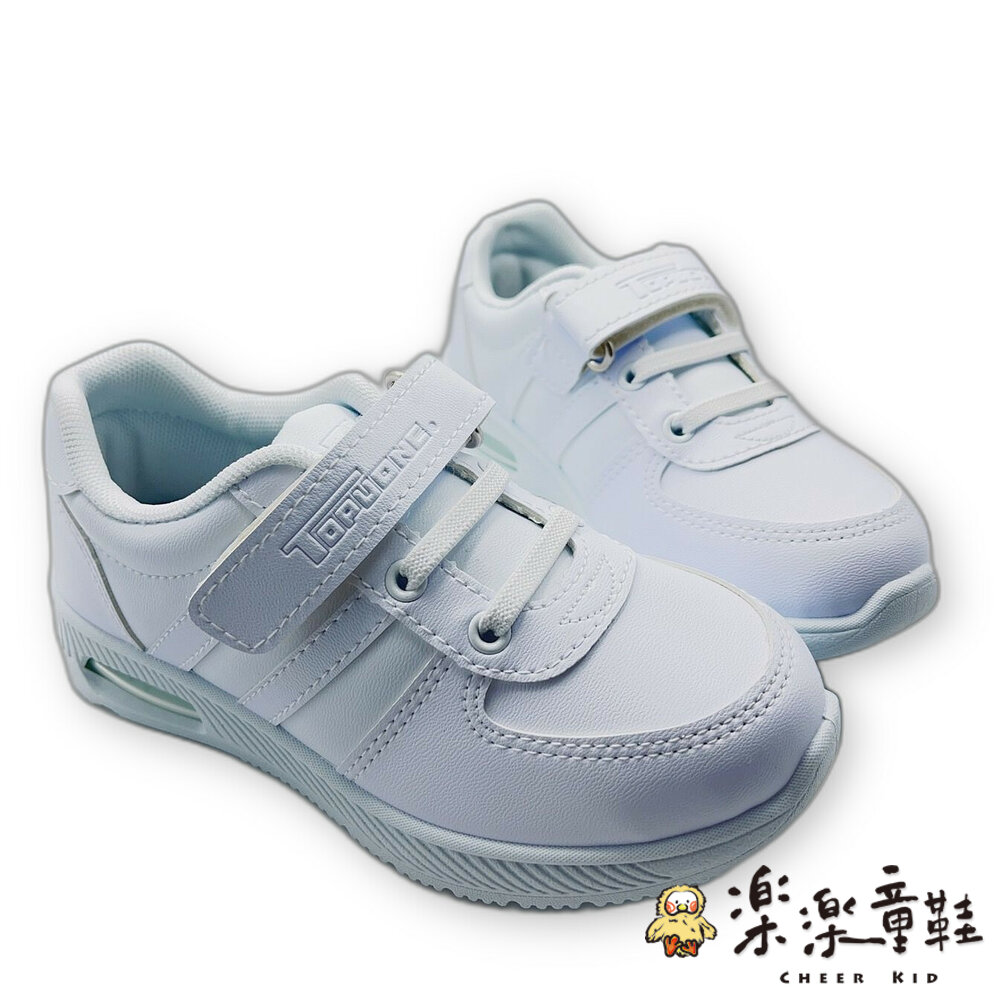 K024 - 台灣製氣墊運動休閒鞋-白色