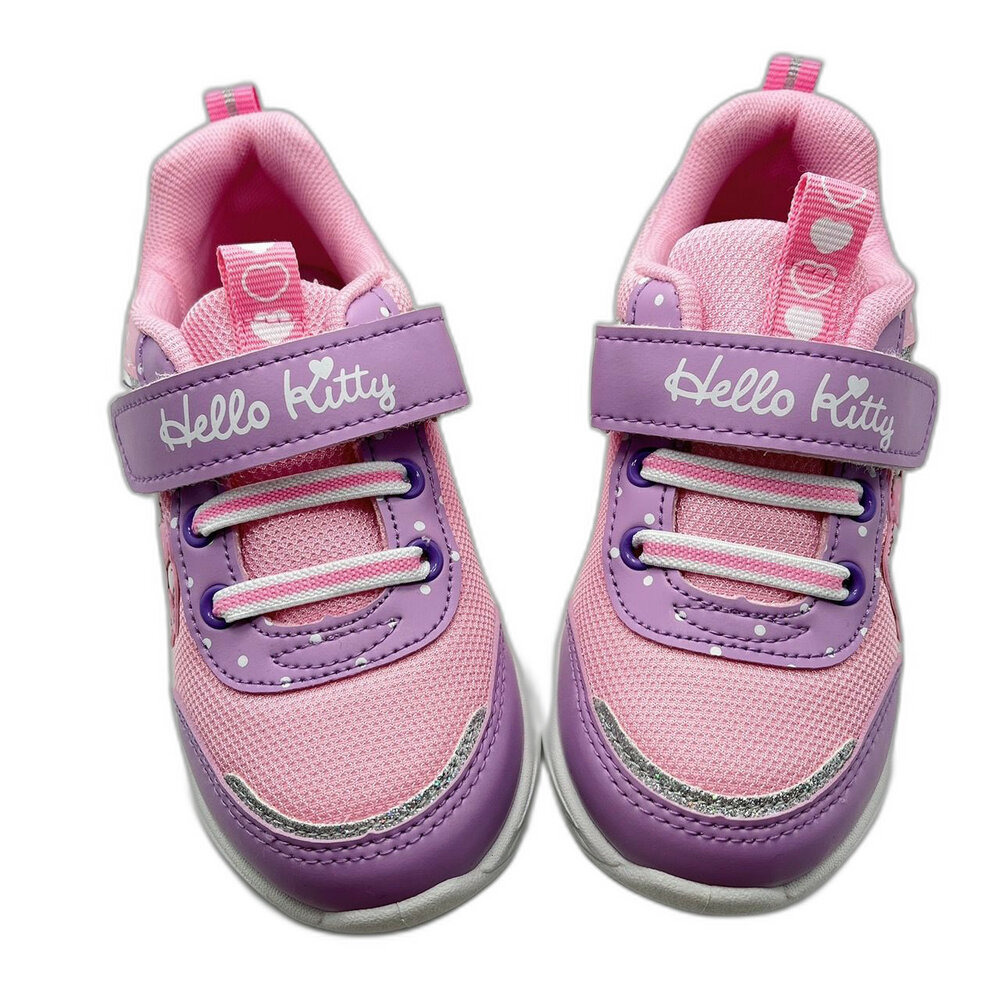 台灣製Hello Kitty休閒鞋-紫粉