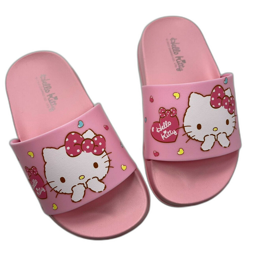 K044-2 - 台灣製Hello Kitty拖鞋-粉色