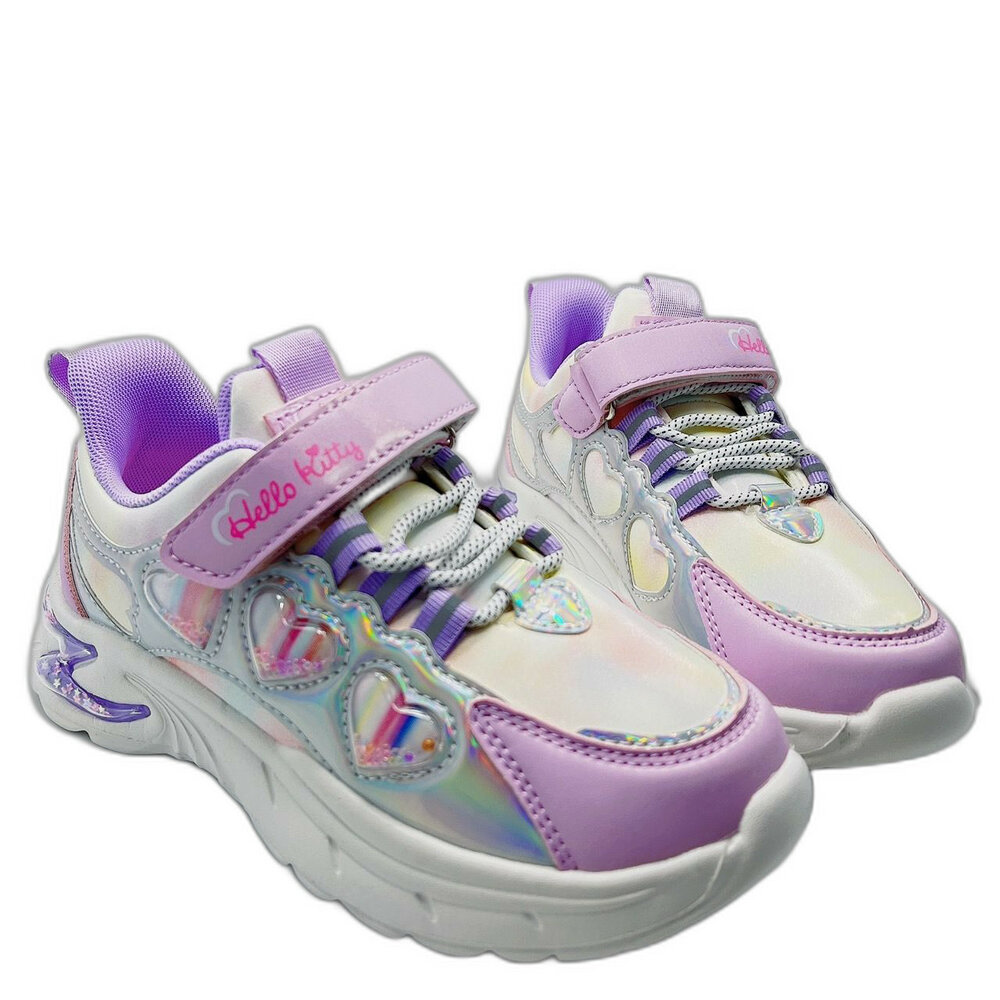 K057-1-Hello Kitty 運動鞋-紫色