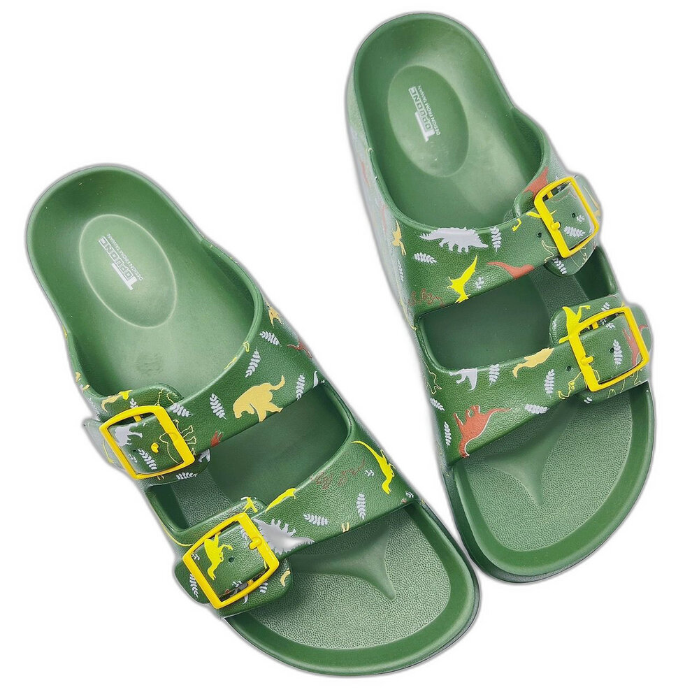 K060-1-台灣製輕量拖鞋-綠色