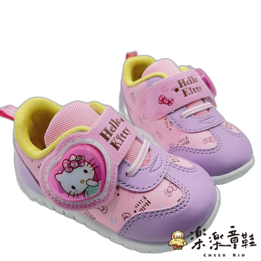 K074-2-台灣製三麗鷗電燈鞋-紫色  另有桃色