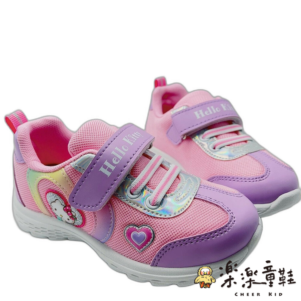 K075-2-台灣製三麗鷗運動鞋-紫色 另有桃色可選
